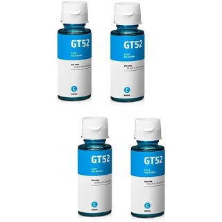                       Realink Ink Cartridge GT51 GT52 C Ink Bottle Compatible for Gt5810 Gt5811 5820 Pack Of 4 Cyan Ink Bottle ()                                              
