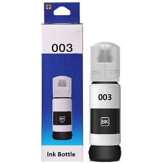                       Realink Ink 003 Single Ink Bottle Compatible Printer For L3100, L3101 L3110, L3150 Black Ink Bottle ()                                              