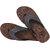 Flip X New Design Men Faux Leather Flip Flop With Contrast Strap