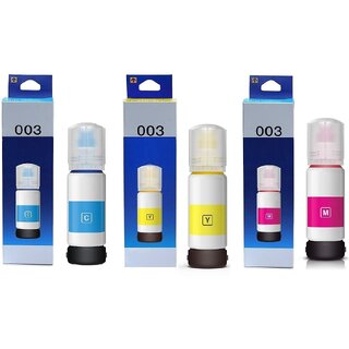                       Realink Cartridge 003 YCM Tricolor Ink Bottle Compatible For L3100 L3101 L3110 L3150 Tri-Color Ink Cartridge ()                                              