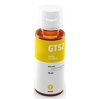                       Realink Ink GT52 Ink Compatible For GT5810 5811 5820, 5821 115 117 116 310 Single Color Yellow Ink Bottle ()                                              