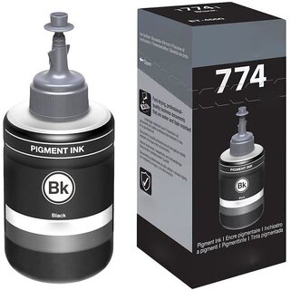                       Realink T7741 Single Ink Bottle Compatible For M100 M105 M200 M205 L605 L655 L1455 Black Ink Bottle ()                                              