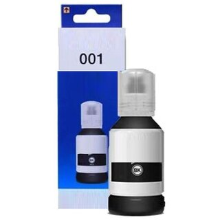                       Realink 001 Ink Bottle Compatible Printer for L4150, L6170, L4160, L6160, L6190 Single Black Ink Bottle ()                                              