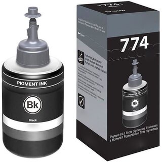                       Realink Ink T7741 Single Ink Bottle Compatible For M100 M105 M200 M205 L605 L655 L1455 Black Ink Bottle ()                                              