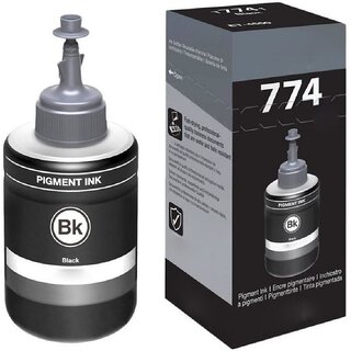                       Realink Ink T7741 Single Ink Compatible Printer For M100 105 M200 M205 L605 L655 L1455 Black Ink Bottle ()                                              