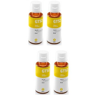                       Realink Cartridge Ink GT51 GT52 Ink Bottle Compatible for Gt5810 Gt5811 Gt5820 Gt5821 Pack Of 4 Yellow Ink Cartridge ()                                              