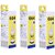 Realink T6644 Ink Bottle Compatible For L130 L220 L310 L360 L365 L380 L385 Pack Of 3 Yellow Ink Bottle ()