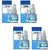 Realink BT5000C Ink Compatible For DCP-T300 T500W T700W MFC-T800W Pack of 4 Cyan Ink Bottle ()