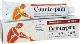 Counterpain Relieves Muscular  Pain Balm Cream - 120g