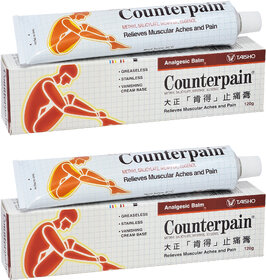 Counterpain Relieves Muscular  Pain Balm - Pack Of 2 (120g)