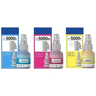                       Realink Cartridge BT5000 YCM Ink Compatible For DCP-T300 T700W MFC-T800W Tri-Color Ink Cartridge ()                                              