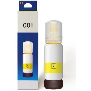                       Realink Cartridge Ink 001 Single Ink Bottle Compatible Printer for L4150 L4160 L6170 L6190 L6160 Yellow Ink Cartridge ()                                              