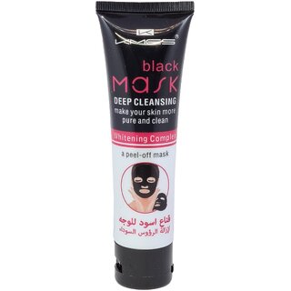                       Black Mask Deep Cleansing Whitening Black Mask - Pack Of 1 (100ml)                                              