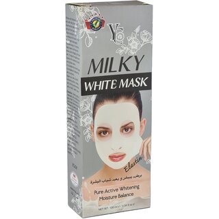                       YC Milky Whitening Moisture Balance Mask - Pack Of 1 (100ml)                                              