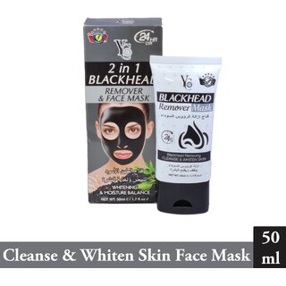                       YC Whitening  Moisture Balance 2 in 1 Blackhead Remover  Face Mask - 50ml                                              