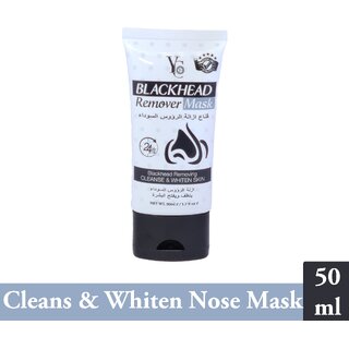                       Blackhead Remover Cleanse  Whiten YC Nose Mask - 50ml                                              