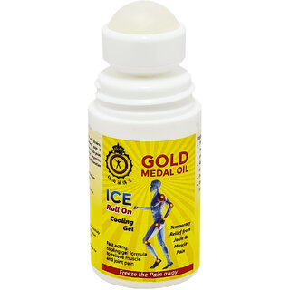                       Gold Medal Cooling Gel ICE Roll On (50ml)                                              