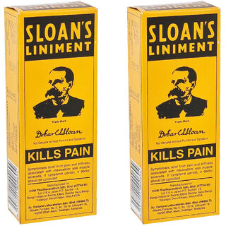                       Sloans Liniment Kills Pain - 70ml (Pack Of 2)                                              