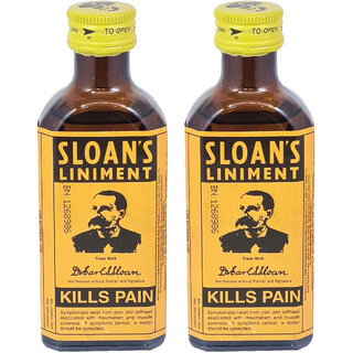                       Sloan's Instant Relief Pain Killer Liniment - Pack Of 2 (70ml)                                              