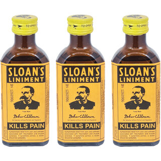                       Sloan's Instant Relief Pain Killer Liniment - Pack Of 3 (70ml)                                              