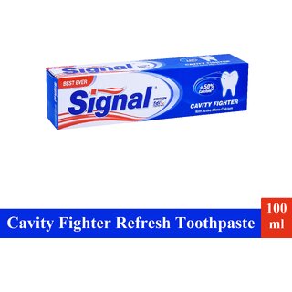                       Signal Cavity Fighter Refresh Toothpaste - Pack Of 1 (100ml)                                              