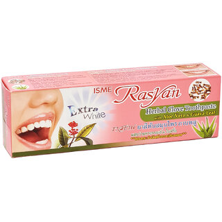                       ISME Rasyan Clove Extra White Herbal Toothpaste (100g)                                              