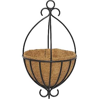                       GARDEN DECO 16 inch Spanish Basket with Non Detachable Hanger                                              
