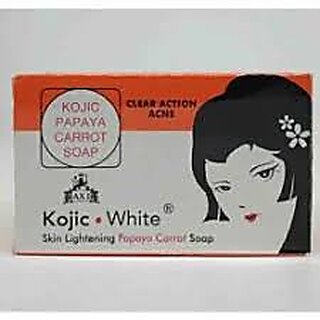                       Kojic White Skin Lightening Papaya Carrot Soap (135 g)                                              