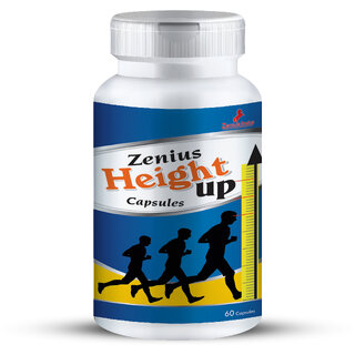 Zenius Height up Capsule for Height Increase Capsule  Height Enhancer Medicine (60 Capsules)