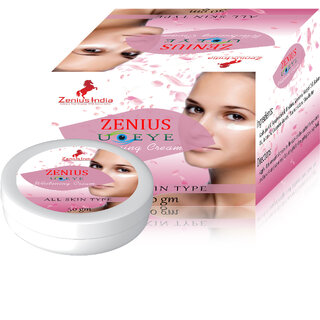 Zenius Under-Eye Cream for Dark Circles, Wrinkles, Puffy Eyes