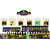 Amwax  All In One Polish 250 Ml , Amwax room freshner Sandal 100,Wash N wax 50ml ,Dashboard pouch 2