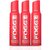 Fogg Napolean body spray deodorant for men long lasting no gas deo pack of 3 Deodorant Spray - for Men (360 ml, Pack of 3)