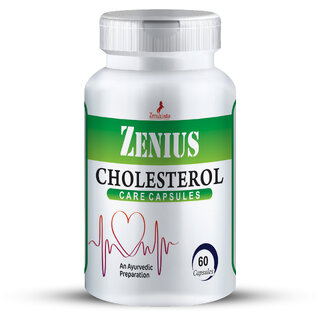                       Zenius Cholestrol Care Capsule  Cholesterol Control Medicine - Cholesterol Lowering Capsules                                              