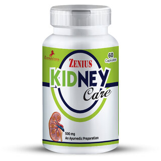                       Zenius Kidney Care Capsule  Kidney Health Medicine - Kidney Function Relief Capsule                                              