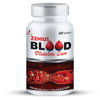                       Zenius Blood Platelets Care Tablet Beneficial to Increase Blood Platelet                                              