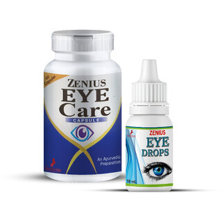                       Zenius Eye Care Kit Beneficial Improves Visual Performance and Overall Eye Health.                                              