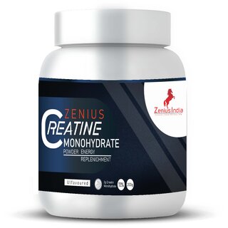                       Zenius Creatine Monohydrate Powder for Stamina Booster  Bigger Muscles                                              