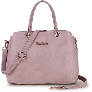 LAIK Premium PU Leather Handbags for Women Crossbody Bags for Women Top Handle Shoulder Bag Trendy Handbag for Women Adjustable Detachable Sling Strap Peach LAIK Premium PU Leather Handbags for Women Crossbody Bags for Women Top Handle Shoulder Bag Trendy Handbag for Women Adjustable Detachable Sling Strap Peach