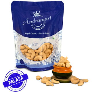                       AndraMart Premium Cashews 2 Kg  Kaju  Munthiri                                              