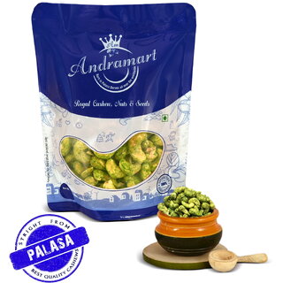                       AndraMart solitaire Green Chilli Cashews 200 gm | Kaju | Munthiri | Masala Kaju                                              