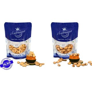                       AndraMart Combo pack of 1 Kg Premium Cashews  Kaju  Munthiri with Pistachios  2x500                                              