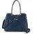 LAIK Handbags for Women| Premium PU Leather Shoulder Bags| Latest Trendy Design Bag| Top Handle Stylish Bag For Ladies | Blue