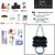 LAIK Handbags for Women| Premium PU Leather Shoulder Bags| Latest Trendy Design Bag| Top Handle Stylish Bag For Ladies | Blue