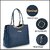 LAIK Handbags for Women| Premium PU Leather Shoulder Bags| Latest Trendy Design Bag| Top Handle Stylish Bag For Ladies | Blue