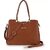 LAIK Handbags for Women Premium PU Leather Shoulder Bags Latest Trendy Design Bag Top Handle Stylish Bag For Ladies  Brown