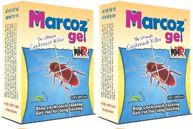 Marcoz Gel Ultimate cockroach killer gel for home Kitchen Safe, Odourless, Fast and Convenient Powerfull 10g Pack of 2