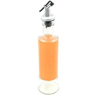                       OIL DISPENSER BOTTLE LEAKPROOF CONDIMENT GLASS CONTAINER FOR KICTHEN HOME (300 ML)                                              