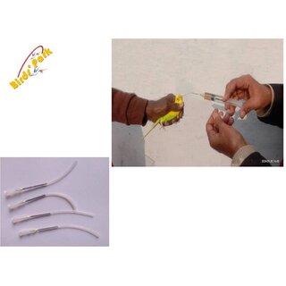 Birds Feeding Tube Extra Soft for Small Baby with 20ml Syringe-Good for Budgerigars, Lovebirds Cockateils Birds' Park Birds Feeding Tube Extra Soft for Small Baby with 20ml Syringe-Good for Budgerigars, Lovebirds Cockateils Birds' Park