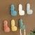 Wall Hooks Waterproof Adhesive Sticky Round Hooks Hanging Capacity 1 KG Max Multipurpose Home Storage (20 Pcs Set)