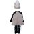 Kaku Fancy Dresses Nature Theme Cloud Costume -White  Black, For Boys  Girls